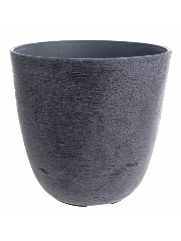 Casa de Engel Virágcserép borító - Öko műanyag, sötétszürke, 0/16