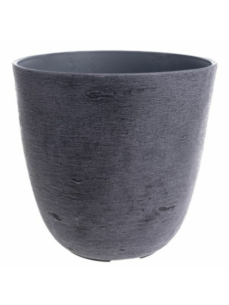 Casa de Engel Virágcserép borító - Öko műanyag, sötétszürke, 0/16