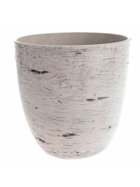 Casa de Engel Virágcserép borító - Öko műanyag, fehér, 0/16