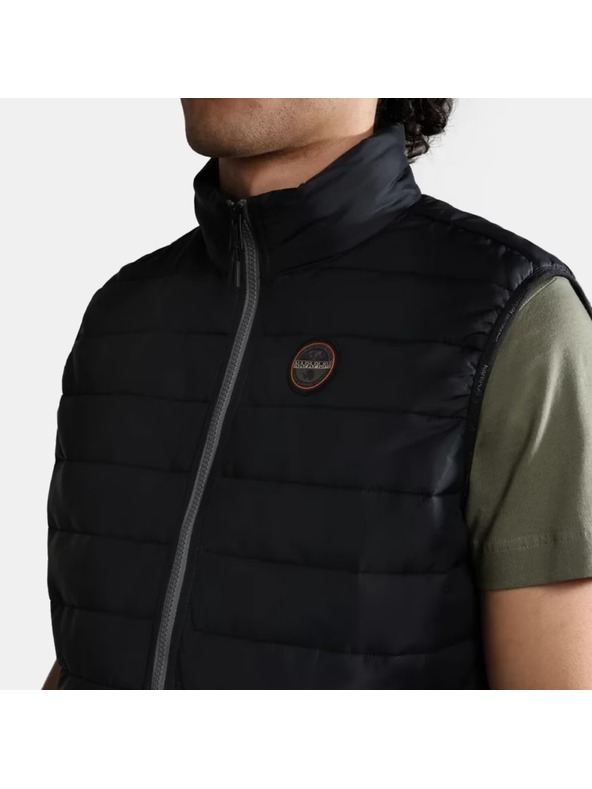 Napapijri Férfi fekete mellény Napapijri Acalmar