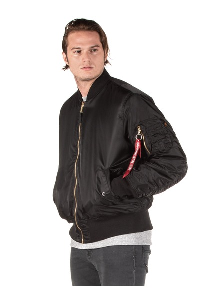Alpha Industries Férfi fekete bomber dzseki Alpha Industries MA-1 Heritage