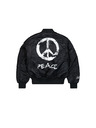 Alpha Industries Férfi fekete bomber dzseki Alpha Industries MA-1 Peace