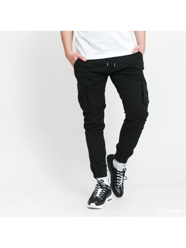 Alpha Industries Férfi fekete melegítőnadrág Alpha Industries Cotton Twill Jogger