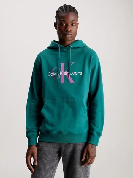Calvin Klein Férfi zöld pulóver Calvin Klein Seasonal Monologo