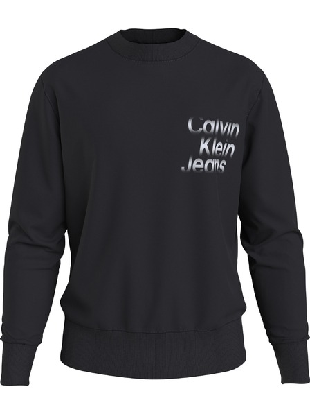 Calvin Klein Férfi fekete pulóver Calvin Klein