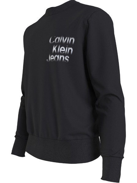 Calvin Klein Férfi fekete pulóver Calvin Klein