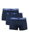 Emporio Armani Emporio Armani Underwear 40035 Marine 3 darabos sötétkék boxeralsó szett