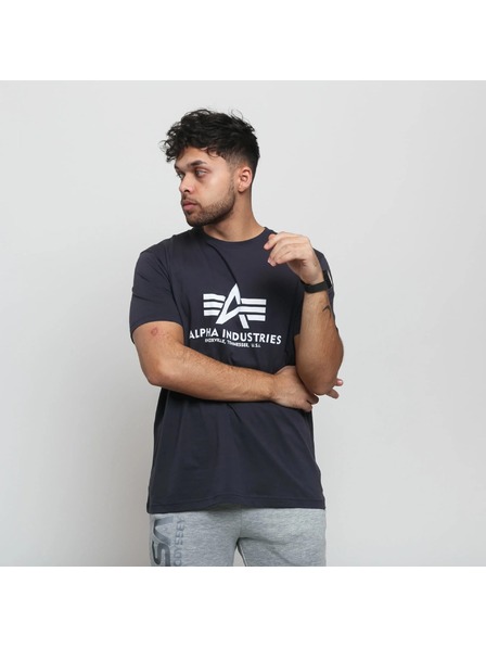 Alpha Industries Férfi sötétkék póló Alpha Industries Basic T Navy