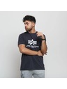 Alpha Industries Férfi sötétkék póló Alpha Industries Basic T Navy