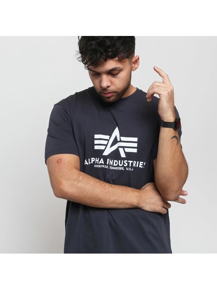 Alpha Industries Férfi sötétkék póló Alpha Industries Basic T Navy
