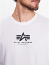 Alpha Industries Férfi fehér alapvető póló Alpha Industries White