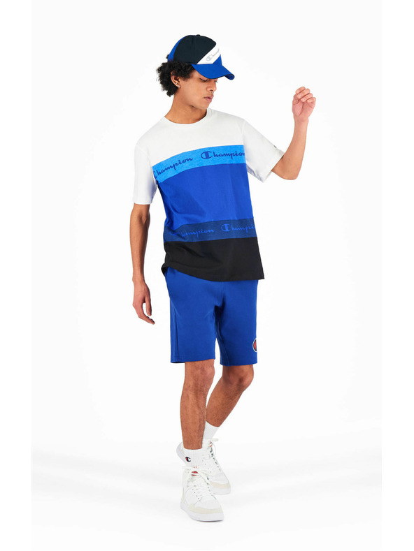 Champion Férfi többszínű póló Champion Ombré Blue
