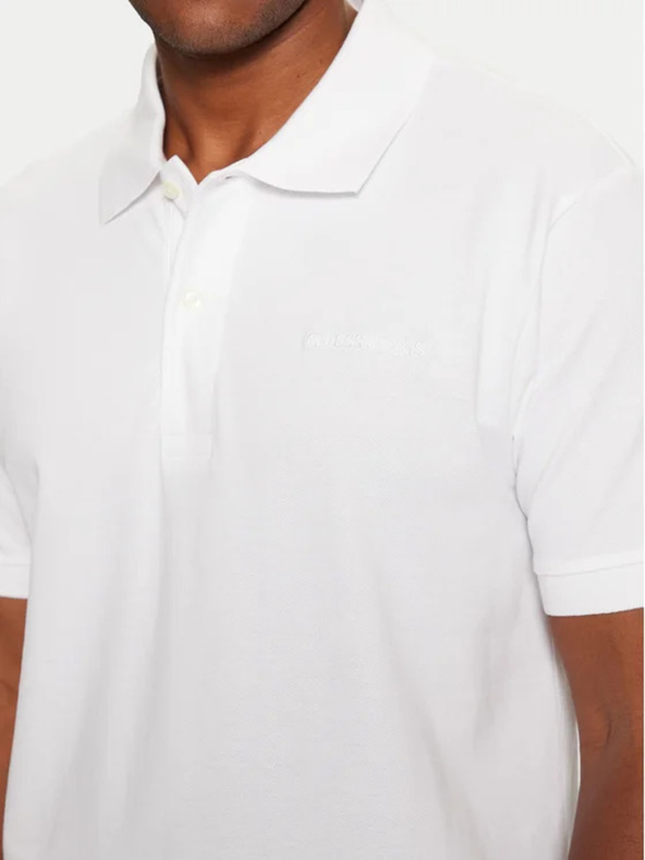 Guess Jeans Fehér Guess jeans férfi póló kcjv1