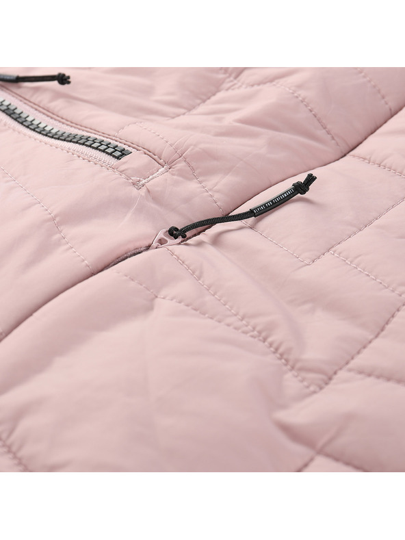 ALPINE PRO ALPINE PRO KAERA ultrakönnyű női dzseki impregnálással, halvány mályva