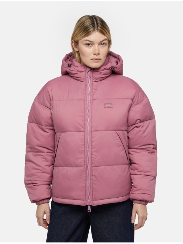 Dickies Rózsaszín Dickies Alatna Oversized Puffer női dzseki