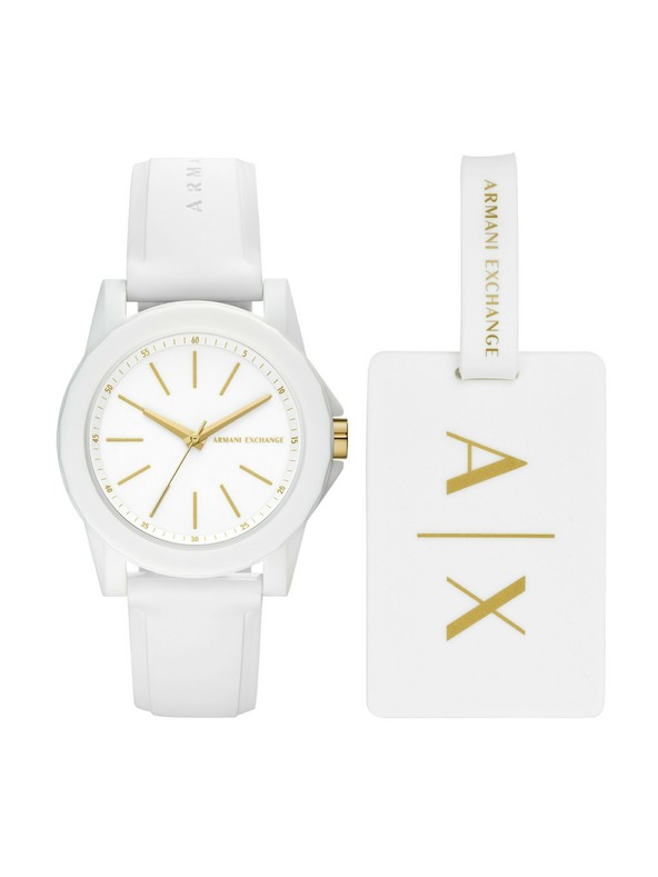 Armani Exchange Armani Exchange Lady Banks óraszett poggyászszíjjal AX7126