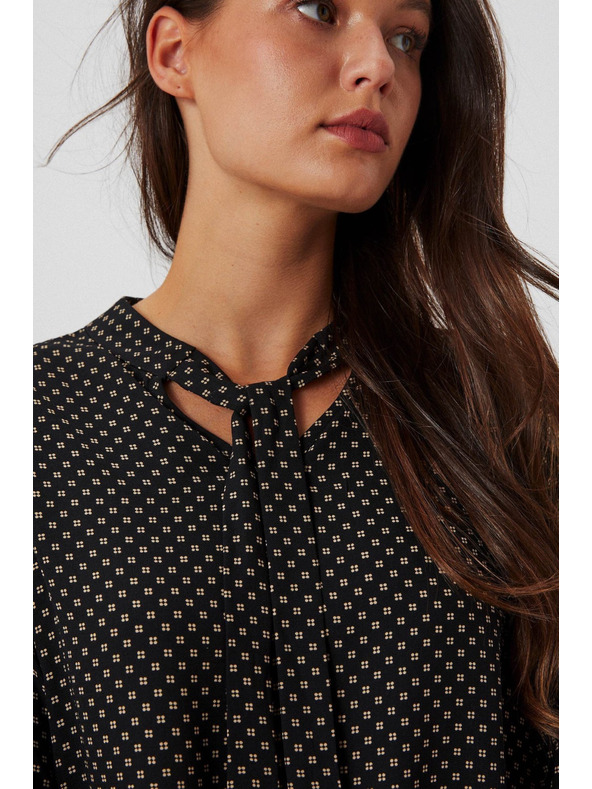 Moodo Moodo nyakkendős női blúz