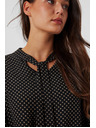 Moodo Moodo nyakkendős női blúz