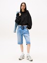Tommy Jeans Fekete crop pulóver 20314 Tommy Jeans