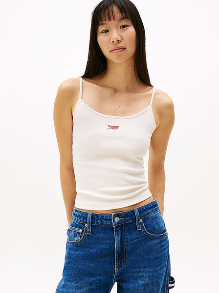 Tommy Jeans Fehér női trikó 20241 Tommy Jeans