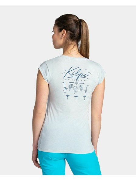 Kilpi Világosszürke Kilpi Los női pamut póló