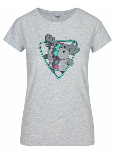 Kilpi Világosszürke Kilpi Albion női pamut póló