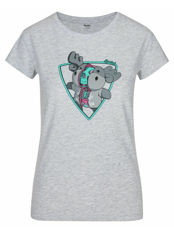 Kilpi Világosszürke Kilpi Albion női pamut póló