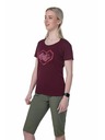 Kilpi Bordó Kilpi Garove mintás női póló