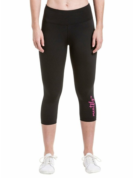 Meatfly Meatfly női leggings Edna Dark Pink Logo | Rózsaszín | Méret