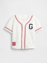 GAP Baby ing fazonú pulóver Baseball Americana GAP