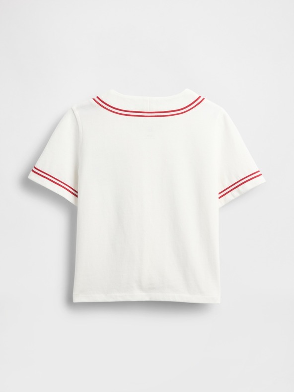 GAP Baby ing fazonú pulóver Baseball Americana GAP