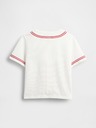 GAP Baby ing fazonú pulóver Baseball Americana GAP