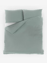 Kvalitex Francia muszlin ágynemű 240x220, 70x90cm világoszöld Kvalitex