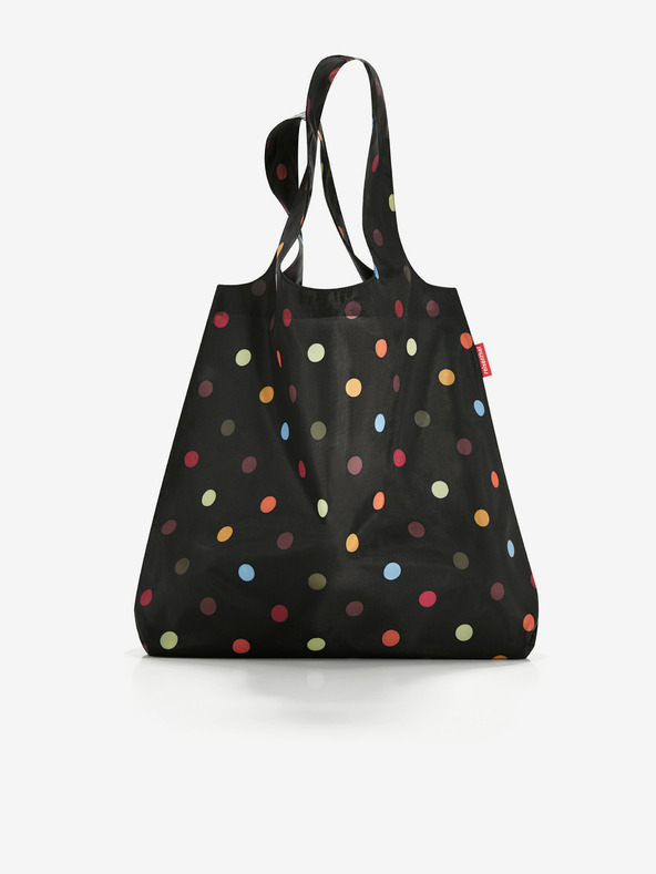 Reisenthel Fekete pöttyös bevásárlótáska Reisenthel Mini Maxi Shopper