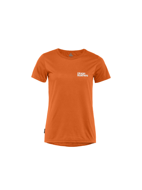Horsefeathers Women's functional T-shirt Leila II orange HORSEFEATHERS
