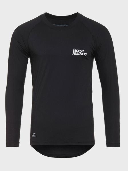 Horsefeathers Hart LS Thermal póló - fekete méret S HORSEFEATHERS