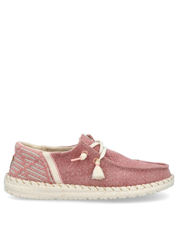 Hey Dude Dámské růžové mokasíny Hey Dude
