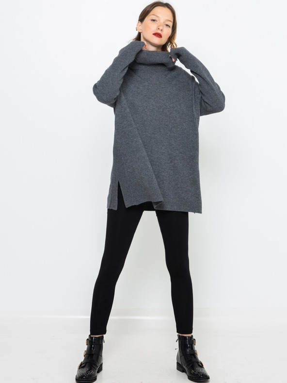 CAMAIEU Fekete hosszú leggings