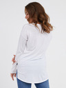 Sam 73 Fehér női hosszú ujjú póló SAM 73 Sherri
