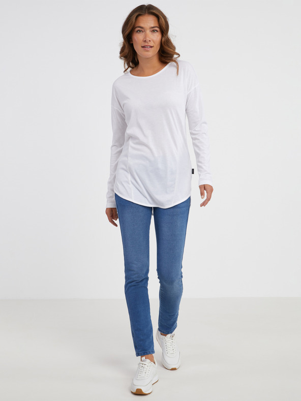 Sam 73 Fehér női hosszú ujjú póló SAM 73 Sherri