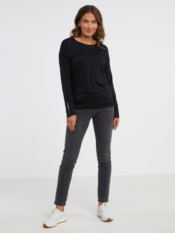 Sam 73 Fekete női hosszú ujjú póló SAM 73 Sherri