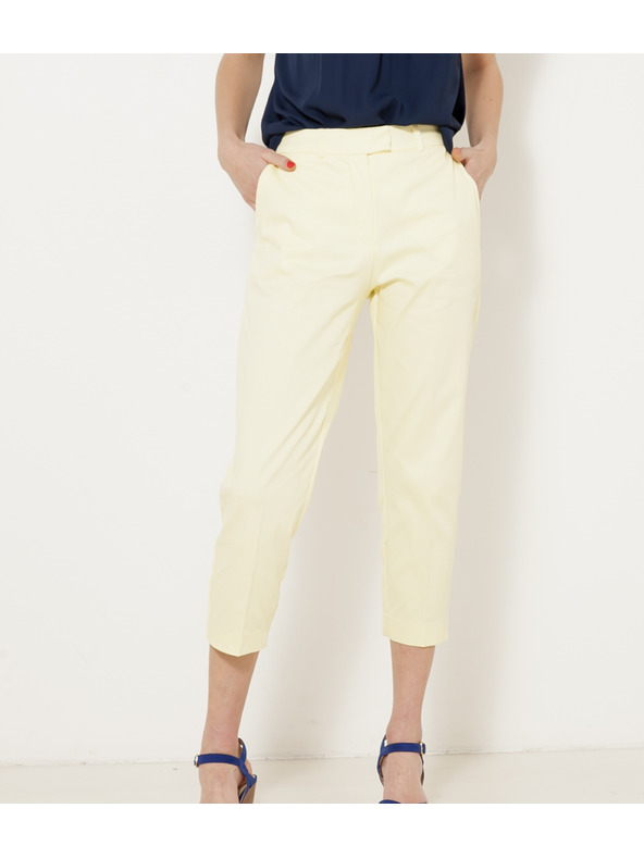 CAMAIEU Világossárga rövid nadrág