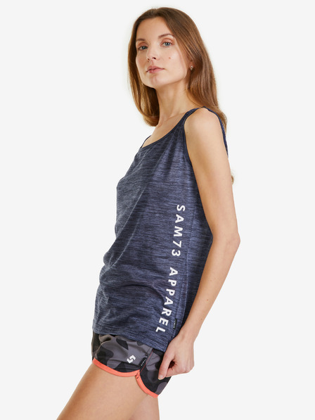 Sam 73 Sötétkék női csíkos tank top SAM 73 Manita