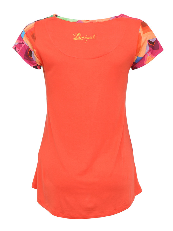 Desigual Desigual Yury laza póló piros hátrésszel