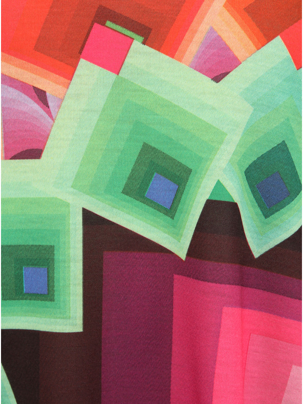 Desigual Desigual Yury laza póló piros hátrésszel