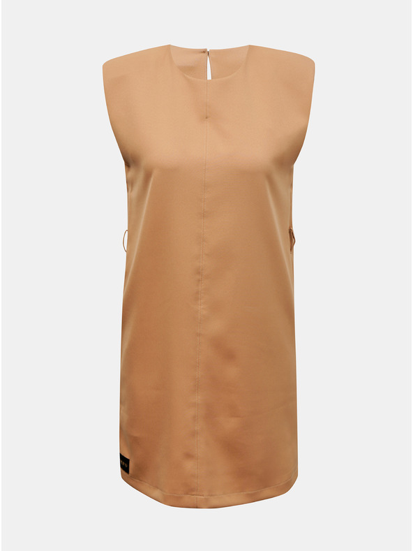 SIMPO Bézs női Simpo széles ruha