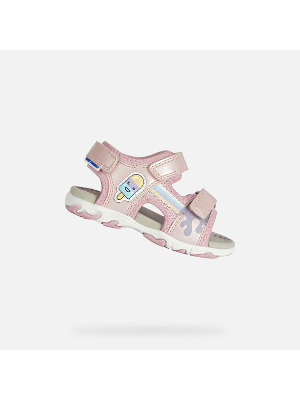 Geox Geox Flaffee rózsaszín gyerek szandál