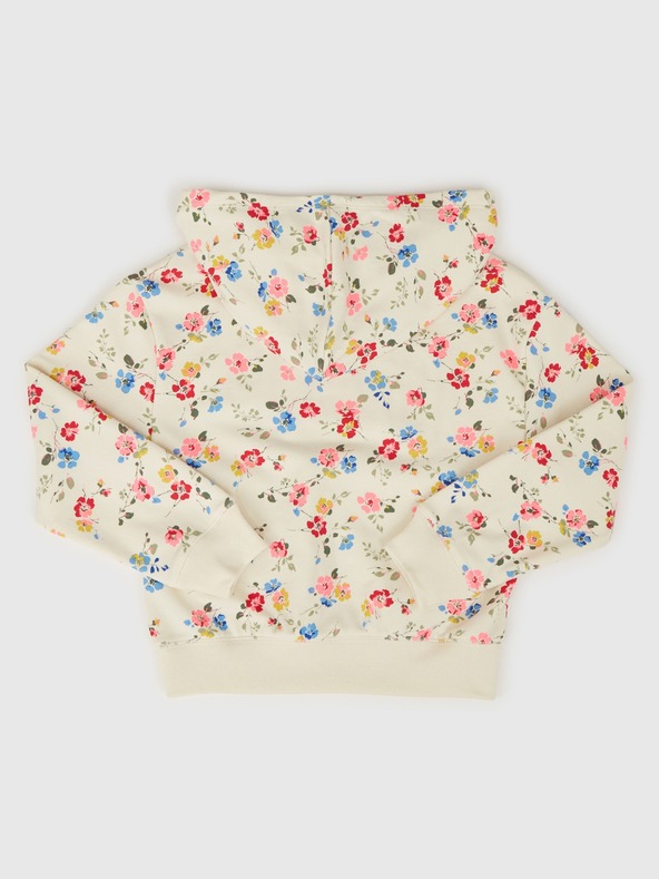 GAP Gyerek pulóver logóval és fleece béléssel GAP