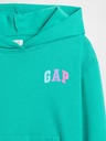 GAP Gyerek pulóver logóval és fleece béléssel GAP