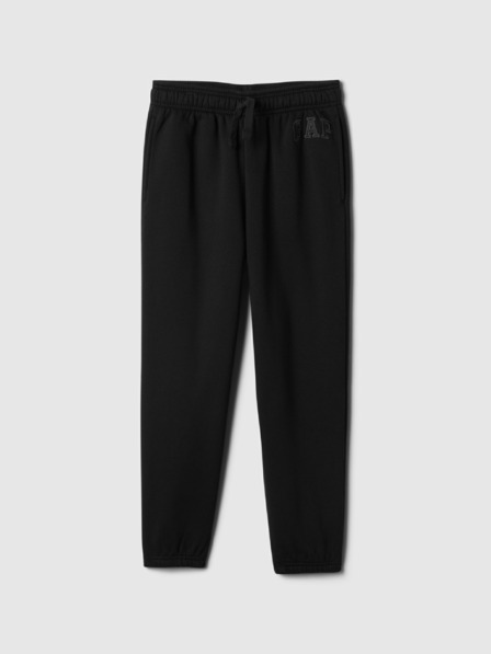 GAP Gyerek fleece sportnadrág logóval army GAP
